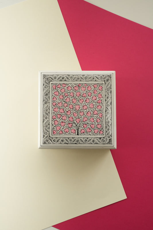 Cherry Blossom Charm Trinket Box